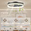 50cm Ceiling Fan with LED Lights-1405725503