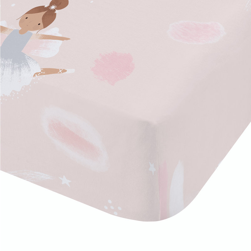 Dancing Fairies Fitted Sheet, Cot Bed / Todller ( 79 x 140 cm )