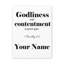Godliness 1 Timothy 1 Piece Wall Art on Canvas-806270575