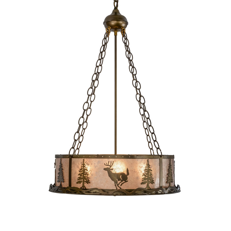 Rustic Lodge 4 - Light Chandelier