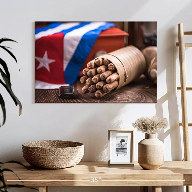 Senne Best Cuban Cigars, 16" H x 24" W