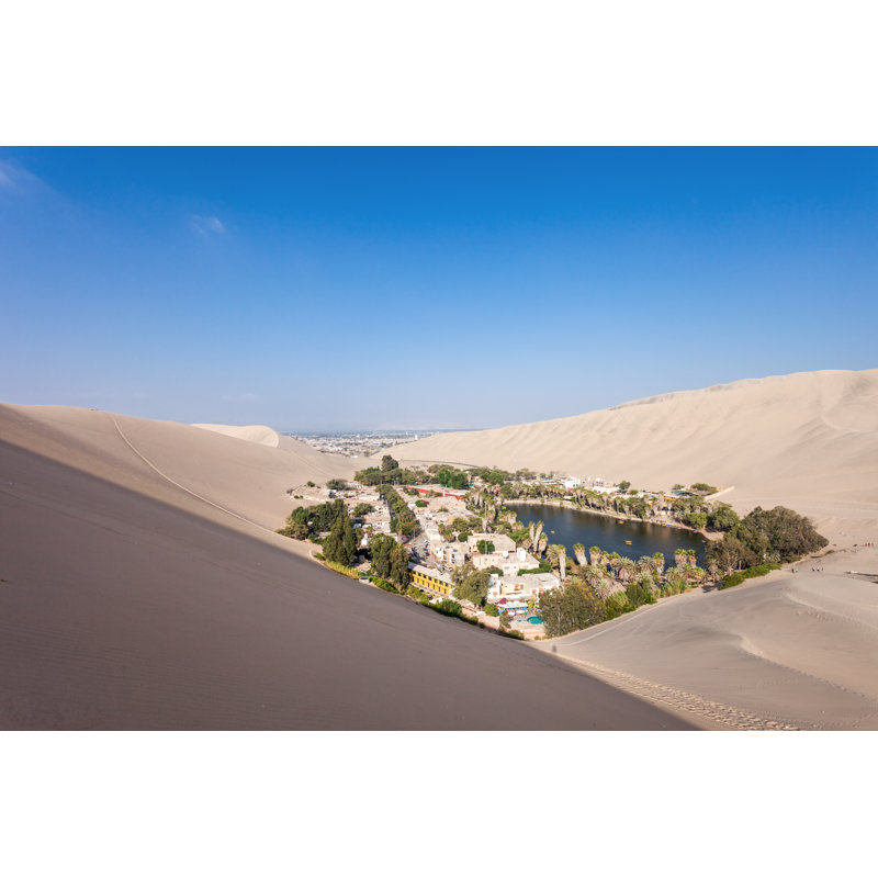 Huacachina Desert Dunes - Wrapped Canvas Print, 30cm H x 46cm W