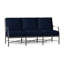 Monaco 74.5" Wide Outdoor Patio Sofa with Cushions-48656082-70040642-70040644