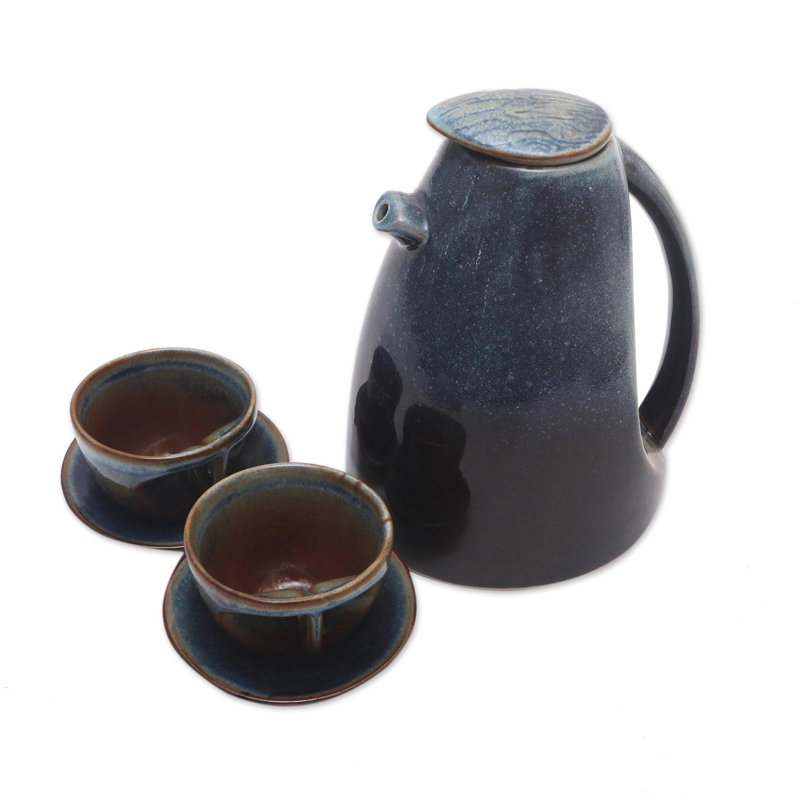 Bungalow Rose 12oz. Teapot