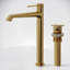 Single Hole Bathroom Faucet with Drain Assembly, Single Handle Bathroom Vessel Sink Faucet-124671809
