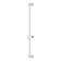 Contemporary Tubular Hand Shower and Slide Bar with Hose 1.8 GPM