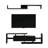 Alvaro 60.2'' 2 Pc 1-Drawer Floating TV Stand Media Console with Open Shelves-93284038