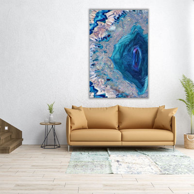 Elegant Geode - reproduction d'art sur toile