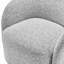 Temecka Retro Upholstered Cocoon Tub Swivel Accent Armchair - Simple and Sleek Style-20242983