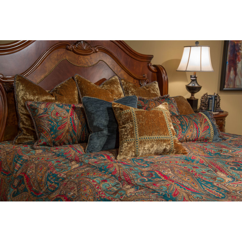 Seville Comforter Set - Honey, Queen Comforter + 8 Additional Pieces