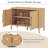 Alvieri 47.25'' Farmhouse Sideboard With 2 Doors-95543196