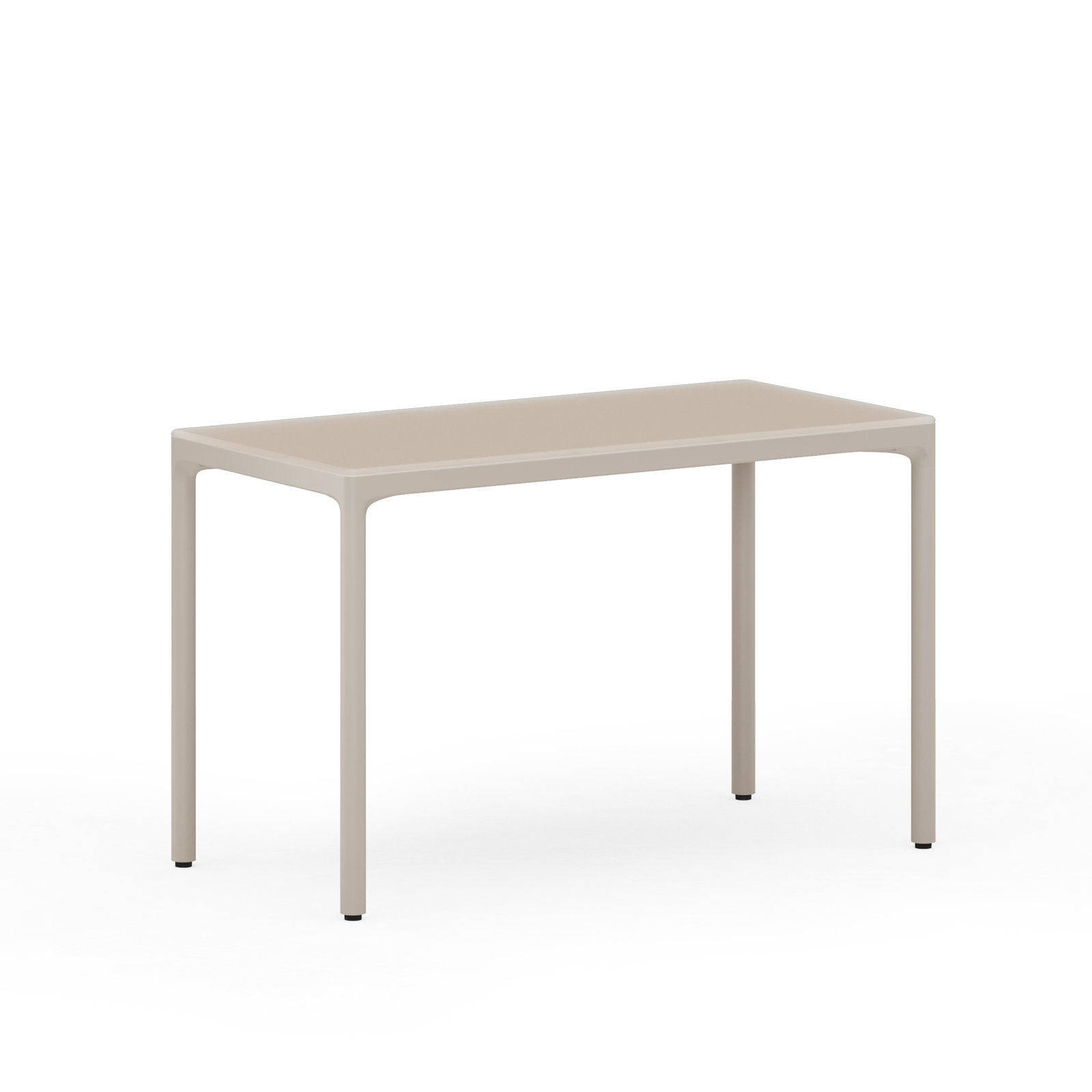 Luma Office - Stationary Desk, 29" H x 48" W x 24" D, Dune