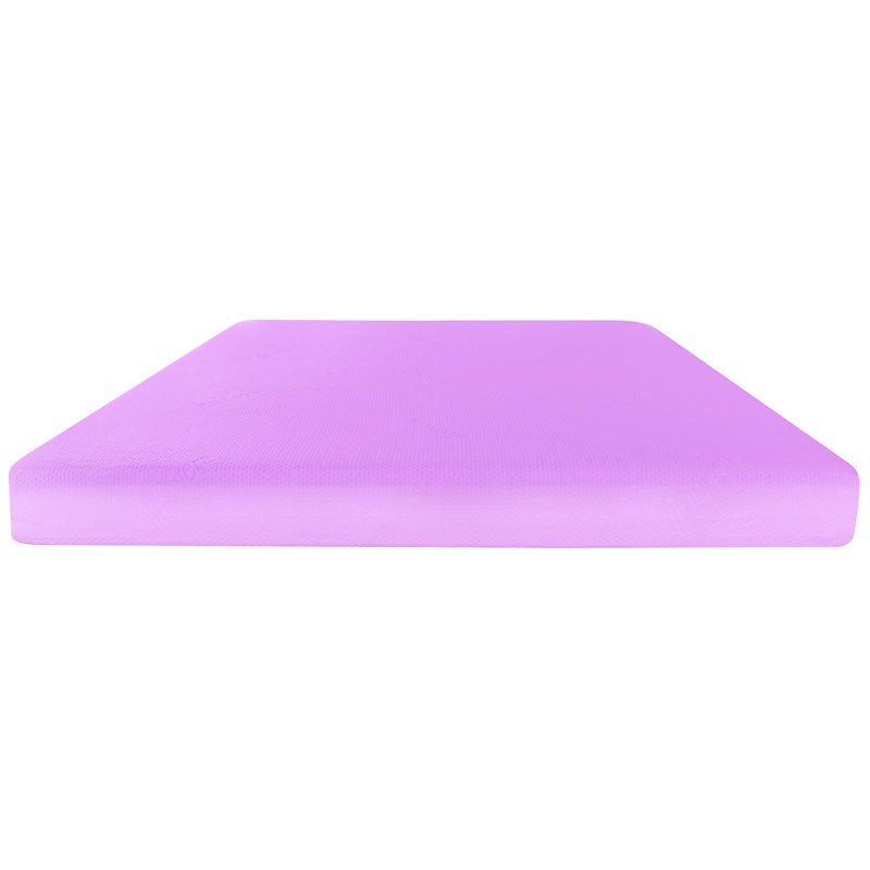 Gel rose - 6 po Matelas en mousse à mémoire de forme de taille, caractéristique de refroidissement, base haute pour gel durable - housse souple, gel dissipant la chaleur