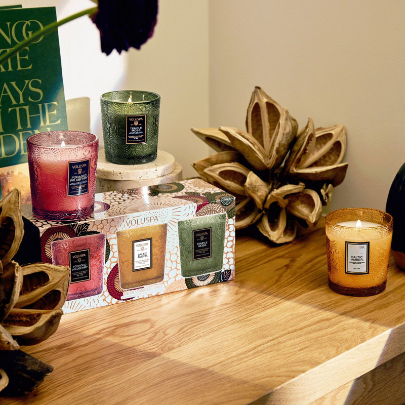 Restoration Demi Candle Trio