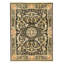 Hand Knotted Wool Area Rug in Black
