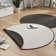 Uni Miami Flatweave Black Rug