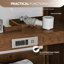 Meuble-lavabo double 60 po Innes-367113138