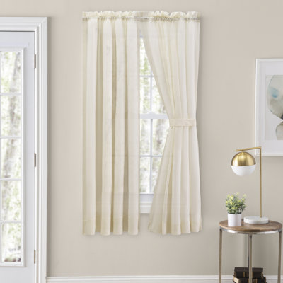 Rasool Semi Sheer Curtain Pair