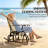 Comfortable High Back Glider Chair Set,Outdoor Glider-2068483852