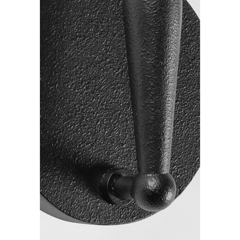 1 - Light Armed Sconce, Forged Iron