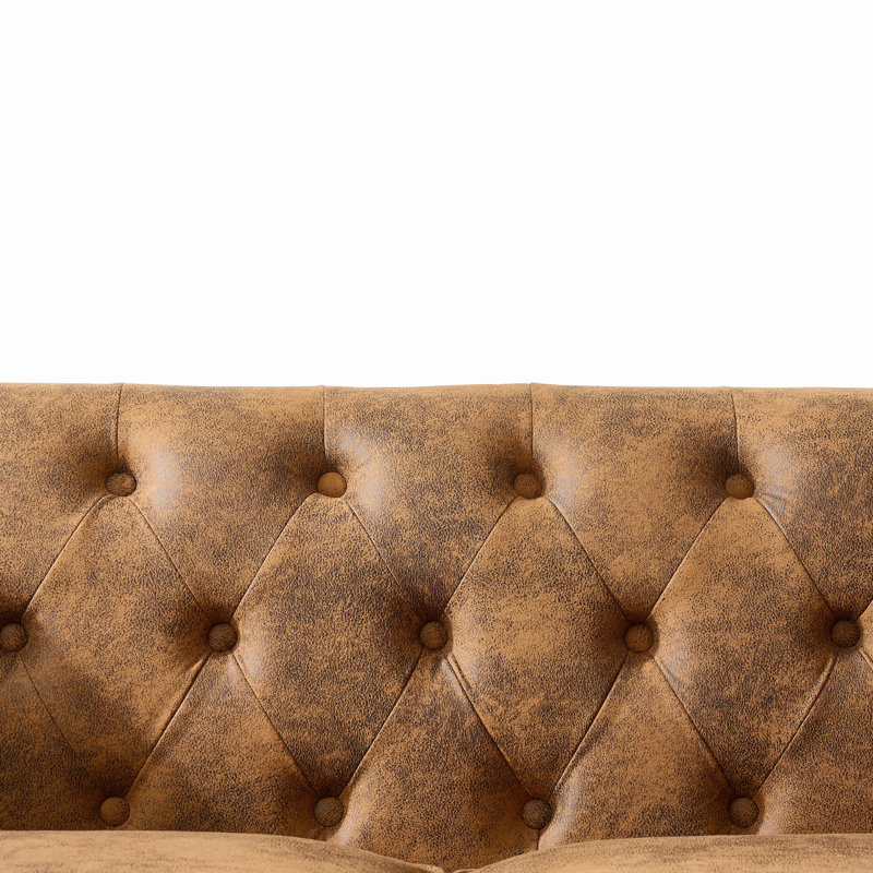 Divan Chesterfield, Brun