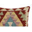 Oreiller rustique en kilim tissé à la main Caballer - 17 po x 18 po Rustic-283029664-283029651