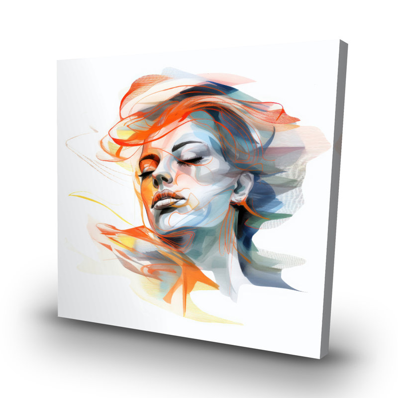 Beauty waves - 32"x32" art on canvas