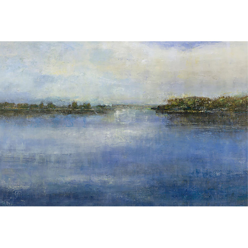 Edge Of Light Painting by Roan, Knife Gel, 36" H x 54" W