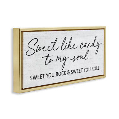 Cadre flottant Sweet Love Candy