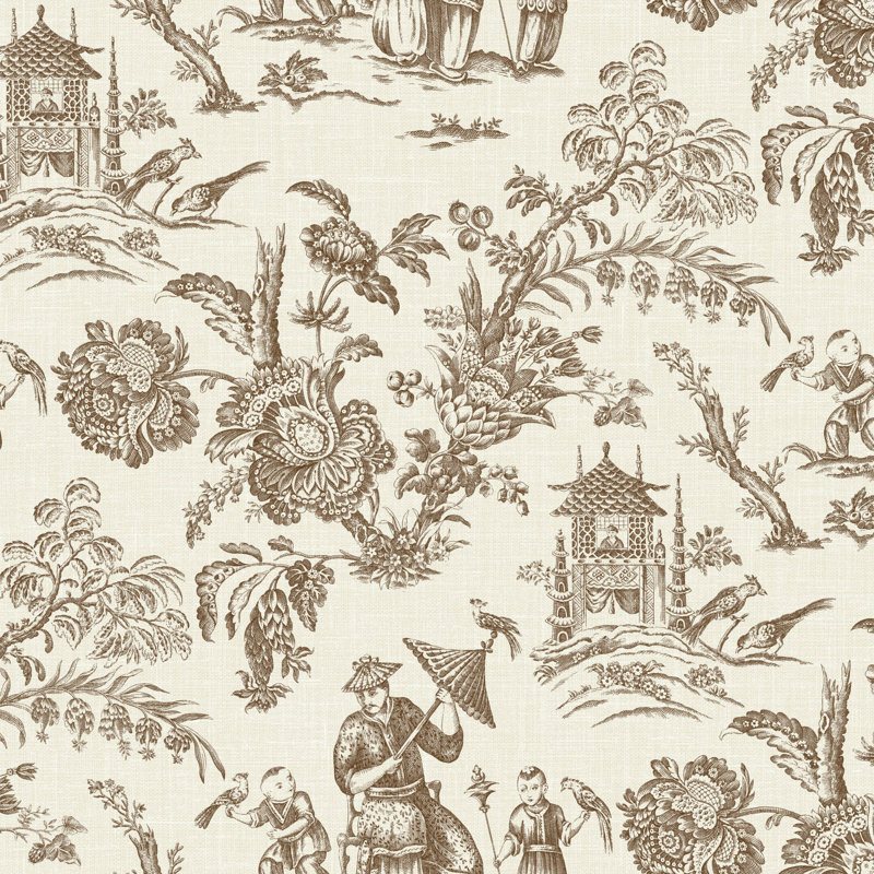 27cm x 68.5cm Matte Wallpaper Roll, Brown