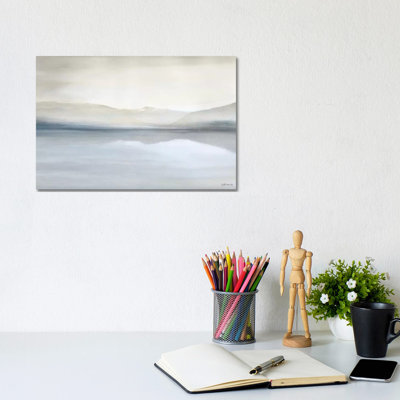 Lake Majesty - Wrapped Canvas Painting