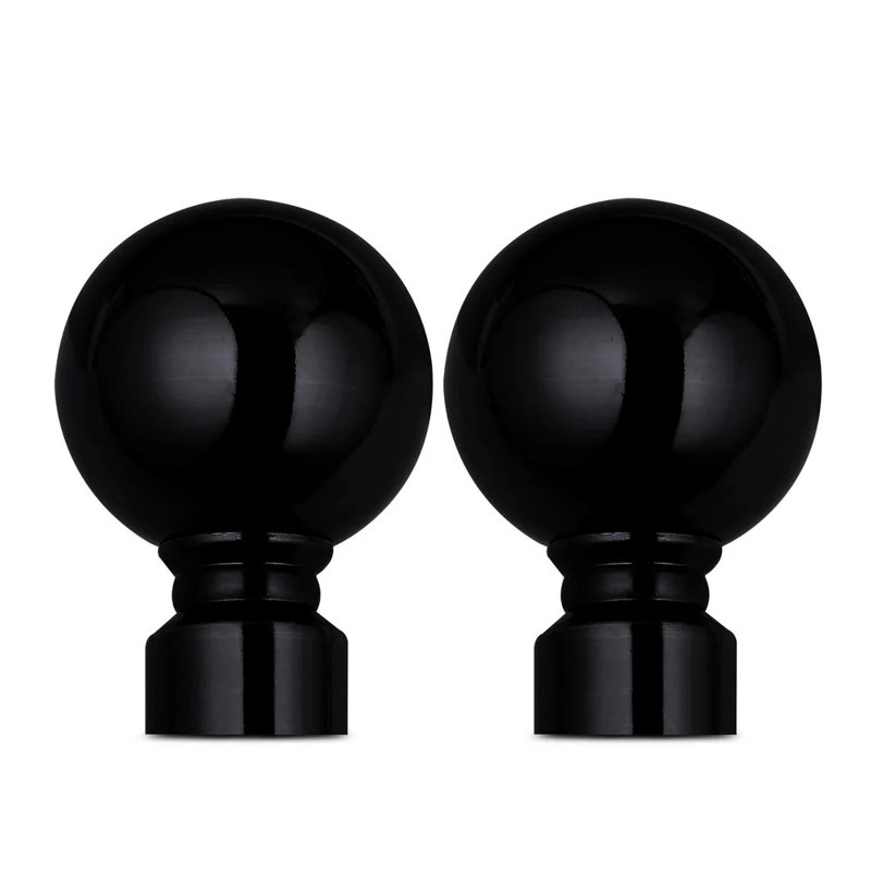 6cm Finial, Matte Black