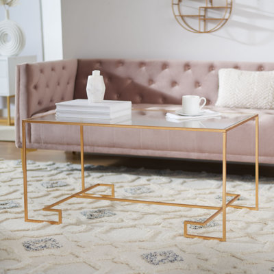 Oxendine Glass Top Coffee Table