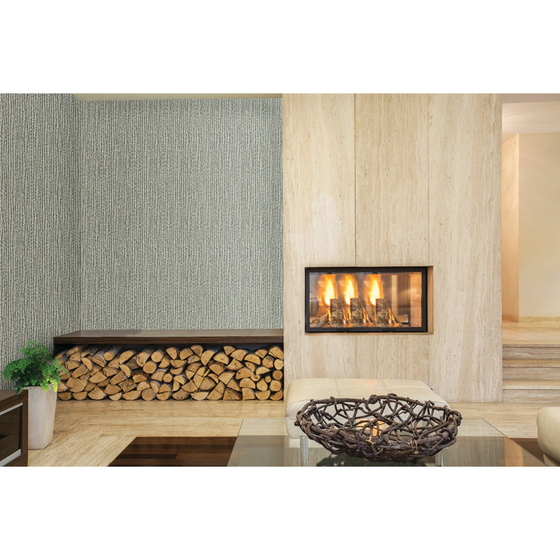 395.67' L x 20.47" W Wallpaper Roll, Parchment