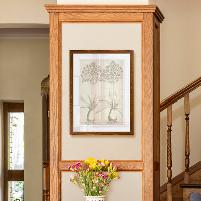 "fresco floral i" par paul cezanne-reproduction d’art sur papier encadrée