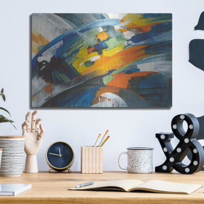 Ivy Bronx 'Trataka' by Danhui Nai Metal Wall Art