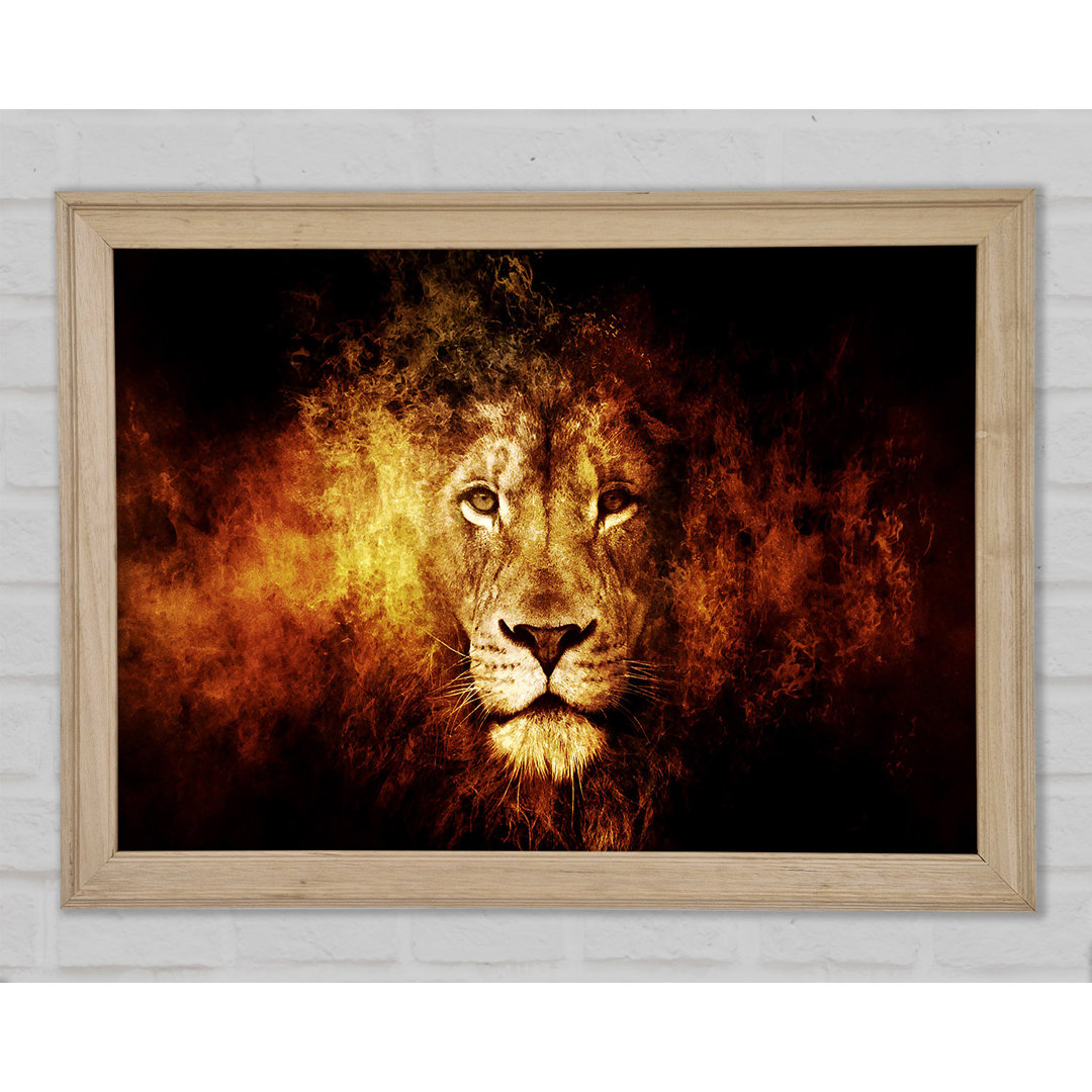 Lion Blaze - Druck