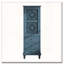 Armoire de rangement de style campagnard de 63 pouces avec porte sculptée-237288581