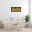 «Wheat Field with Crows Classic Brown Grain», art mural sur toile flottante par Vincent Van Gogh-584226463-584226457
