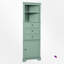 Armoire de salle de bain autoportante Anegada, armoire de rangement haute avec 3 tiroirs et tablettes réglables-1511281328-1538140589