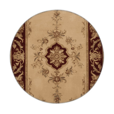 Tapis d'intérieur et d'extérieur brun français