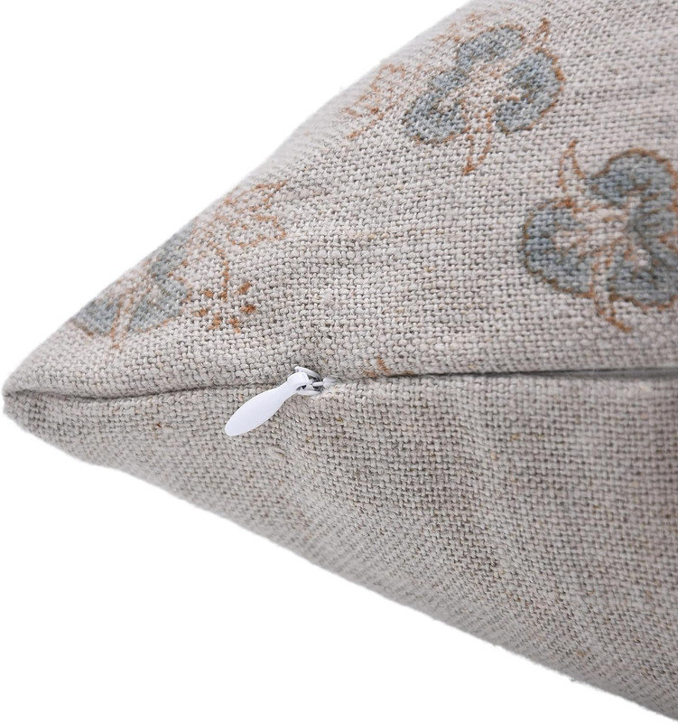 Linen Pillow Cover, Square, 20"H x 20"W, Chitranjan Floral