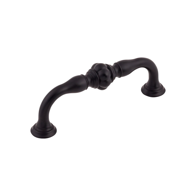 Allington Bar pull, Flat Black, 3 3/4" Center to Center
