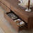 Retro simple TV stand coffee table combination