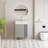 Bathroom Vanity With Ceramic Sink And Soft-Closing Door-124834642