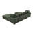 Blondun Corduroy U-Shaped Sectional-121786902