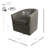 Rabinowitz Upholstered Swivel Barrel Chair-1917379144