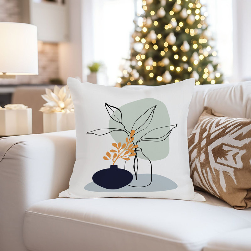 Botanical Boho Botanical II Botanicals Leaf Bohemian, 20" x 20"