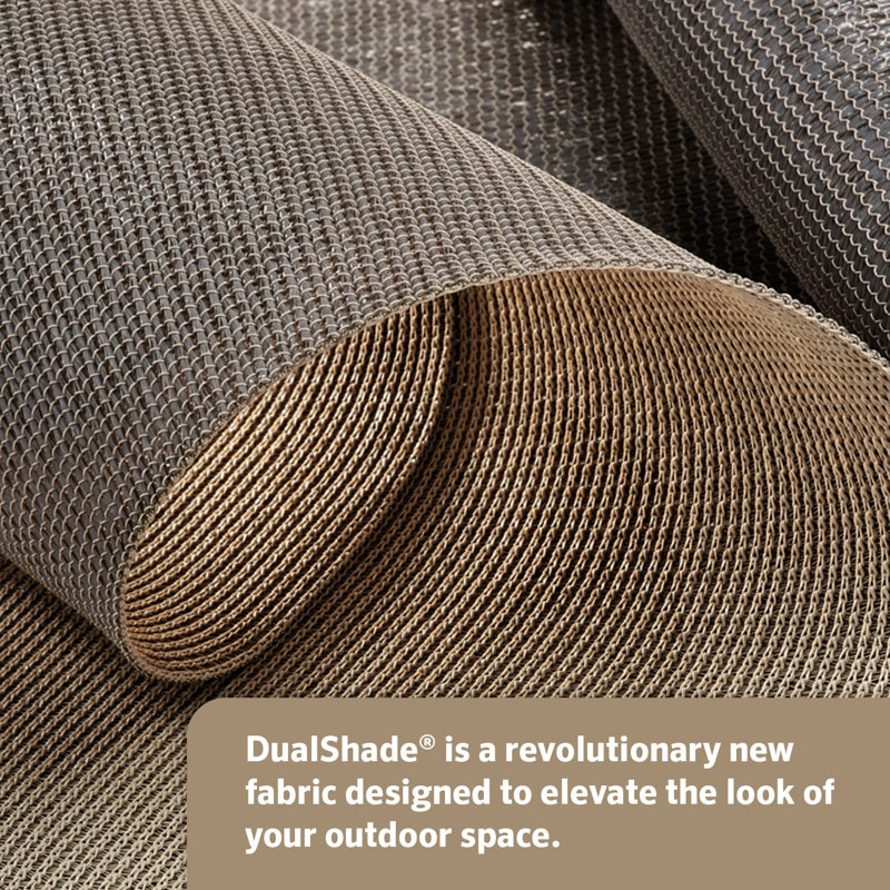 Cobblestone Dual 12' Square UV Block Shade Sail