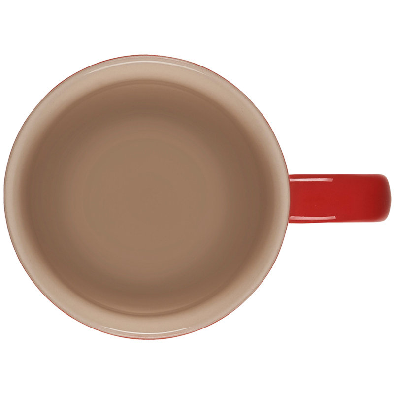 Le Creuset 20Oz. Stoneware XL Logo Mug, Cerise